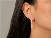 Vicenza - Piazzetta Palladio 2 - Boucles d'oreilles Valentina Callegher Femme in Or blanc Diamante 2.12 Ct 11073FI*S - 11073FI*S